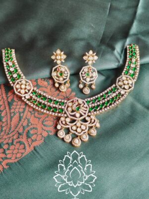 Sneha victorian choker set