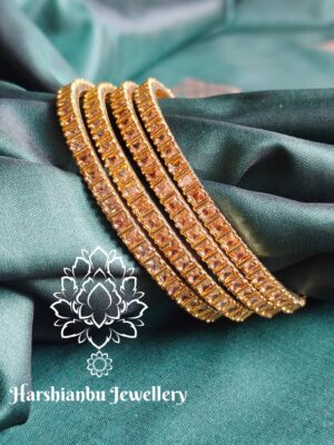 Choki bangles in golden colour