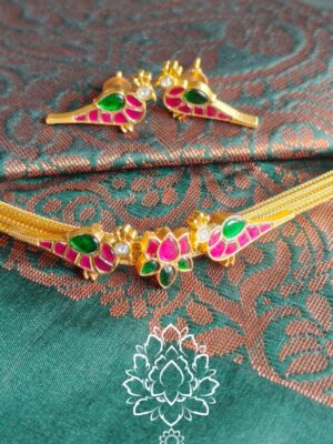 Parrot Jadau Choker