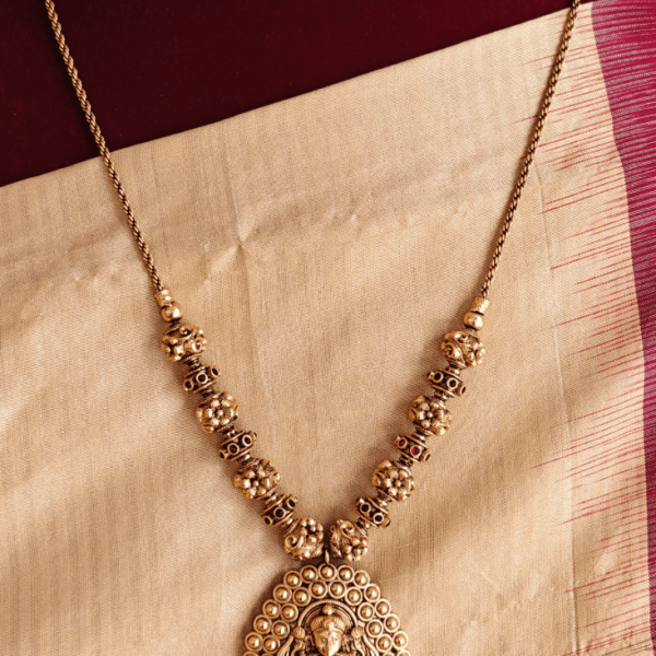 Antique lakshmi haara chain