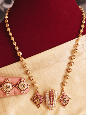 Tirumala pendant set