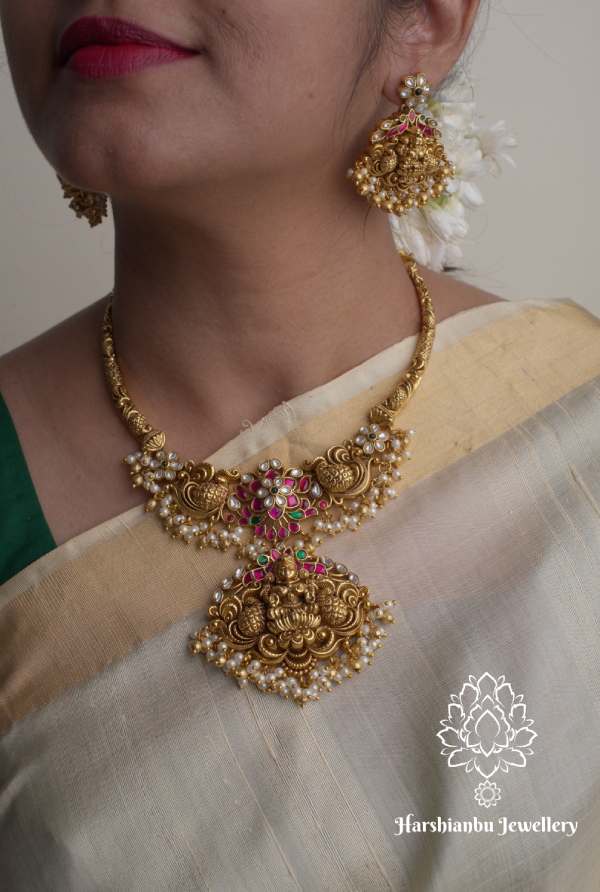 Kundan Jadau antique necklace