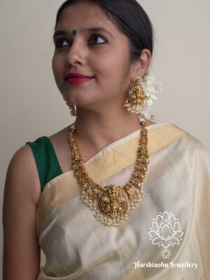 Antique lakshmi bridal necklace