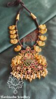 Gajalakshmi mango necklace