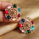 Multicolor chakra stud