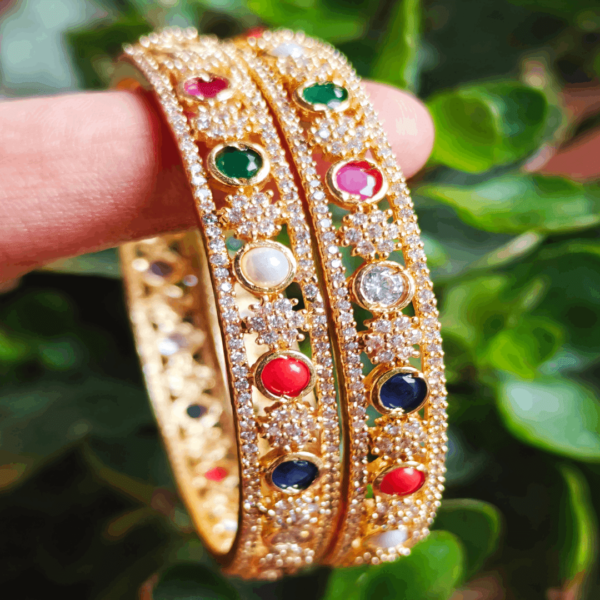 Navratna bangles