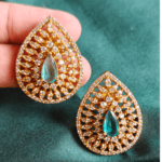 Tilak american diamond stud (Blue)