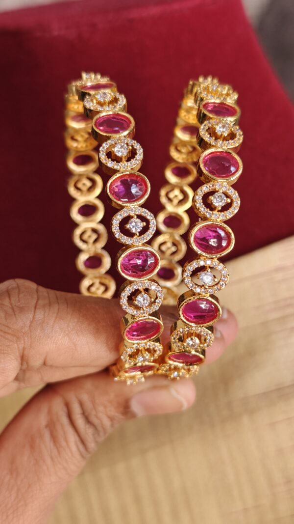 Ruby kemp bangles