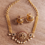 lakshmi choker with jhumkhas