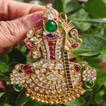 Kundan Kamakshi pendant