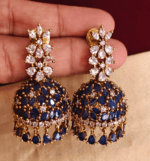 Victorian trendy jhumkha (Blue)