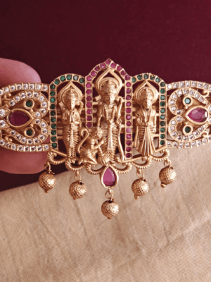 Ram parivar hair clip