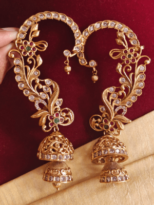 Bridal grand earcuff