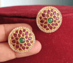 Ruby hridayakamalam stud