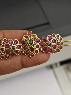 Flower hair pin