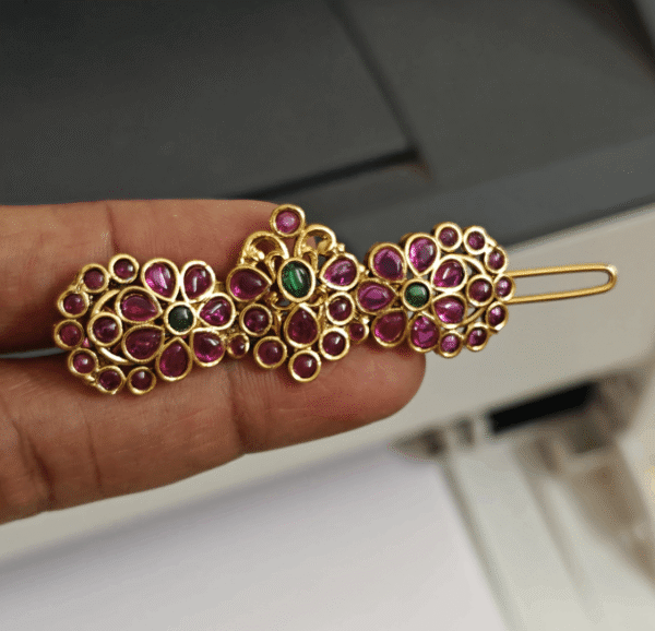 Flower hair pin