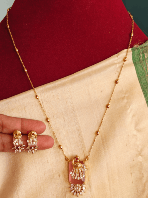 Peacock chain set (Pink)