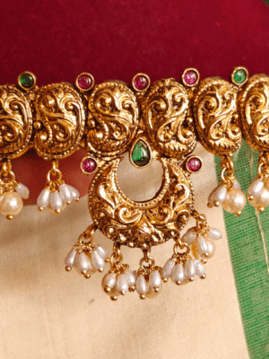 Mango antique hair clip