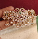 Kundan hair clip