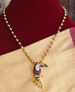 Bird pendant with ball chain