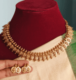Lakshmi kasu necklace