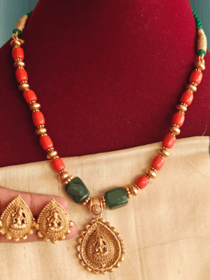 Lakshmi coral mala