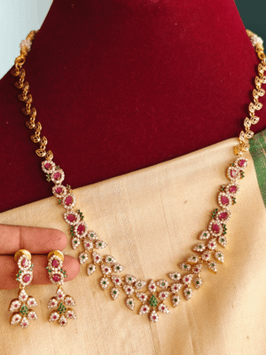 Leaf necklace (Multicolor)
