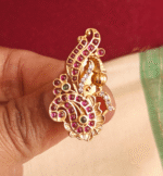 Leaf saree pin