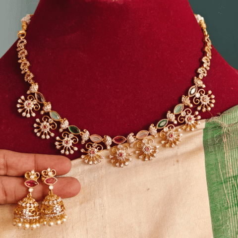 Amelia multicolor floral victorian set