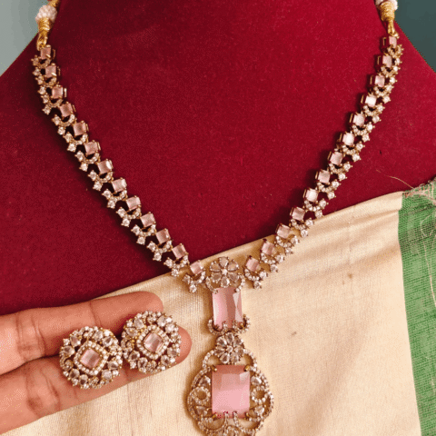 Nita ambani necklace (Pink)