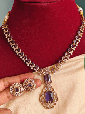 Nita ambani necklace (Purple)