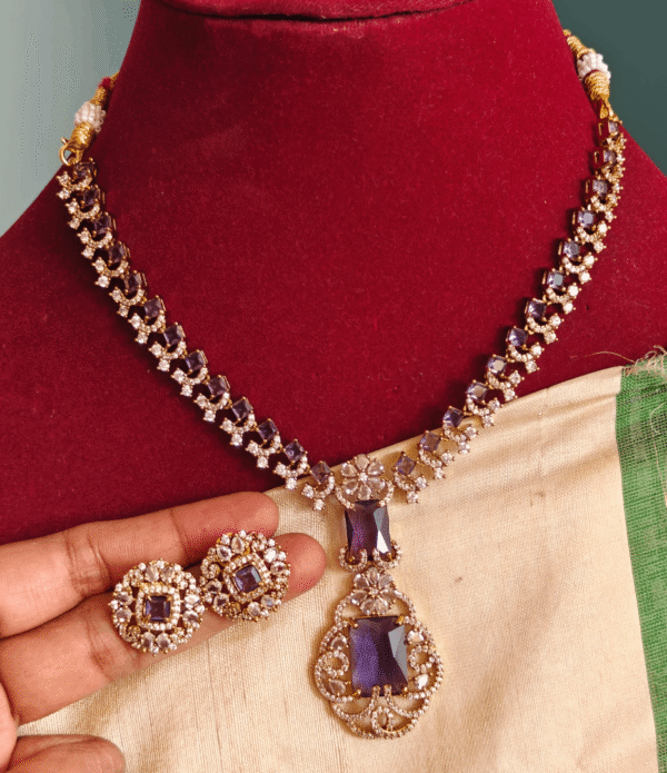 Nita ambani necklace (Purple)