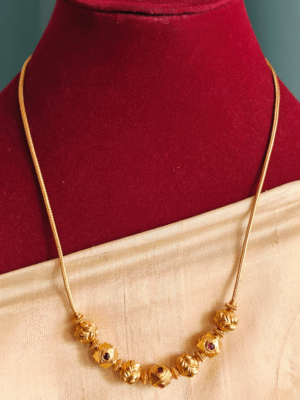 Gundu mani antique ball chain