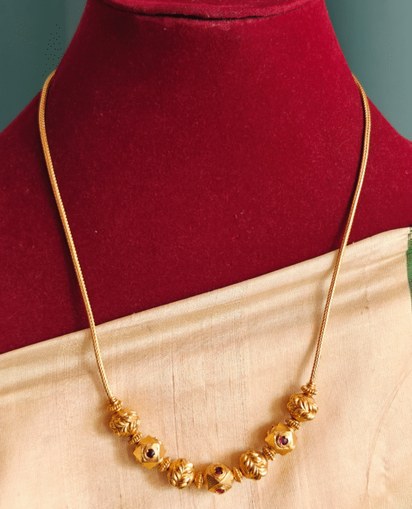 Gundu mani antique ball chain