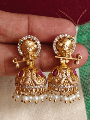 Krishna jhumkha