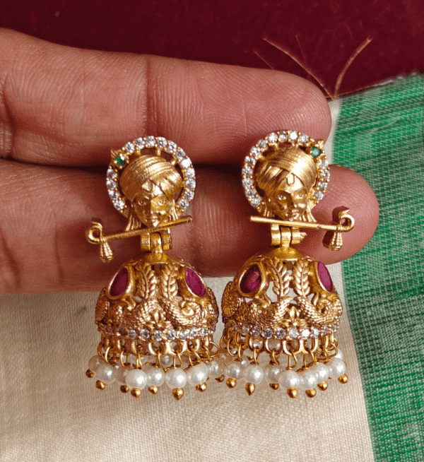 Krishna jhumkha