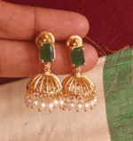Mini kodai jhumkha white