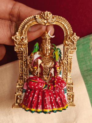 Enamel 3D kamakshi pendant