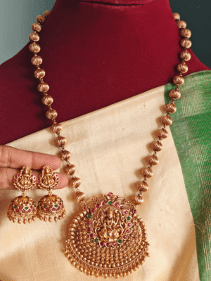 Lakshmi antique ball haaram