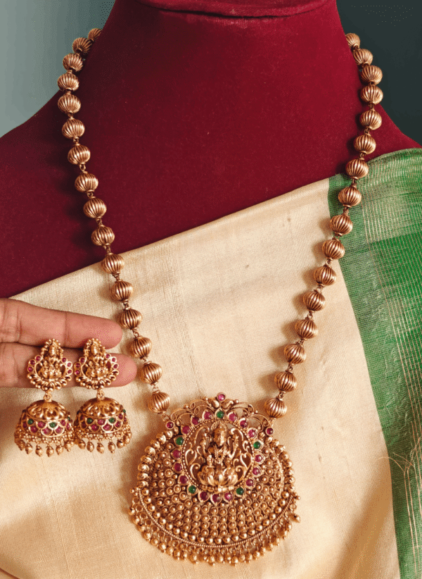 Lakshmi antique ball haaram