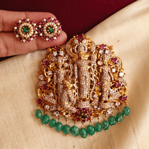 Ram parivar pendant set