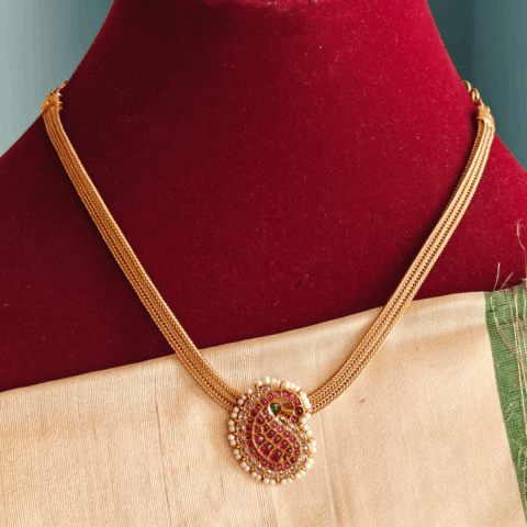 Mango choker necklace