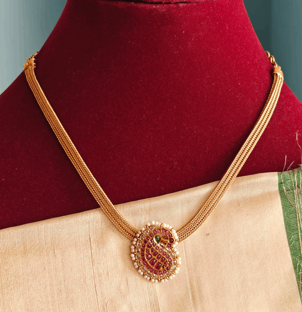 Mango choker necklace