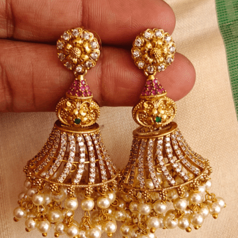 Flower AD jhumkha