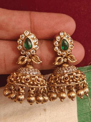 Mini ilai multicolor jhumkha