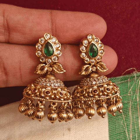 Mini ilai multicolor jhumkha