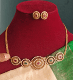 Neelvattam necklace set