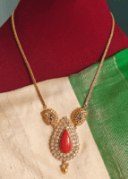 coral tilak antique chain