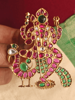 Muruga brooch