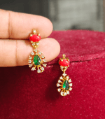 Coral earring